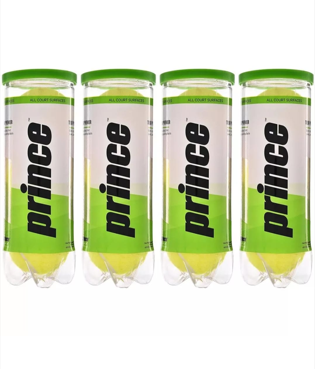 PRINCE TOUR PREMIER BALLS DOZNE (4 CANS)