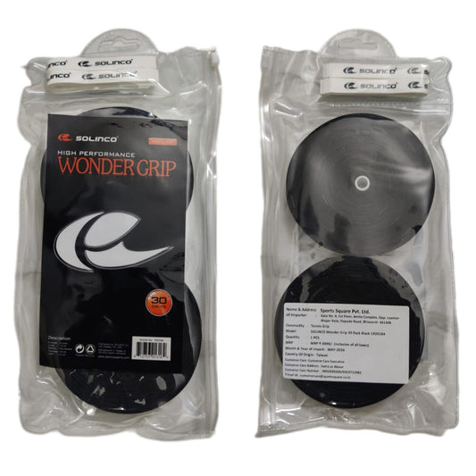 SOLINCO WONDER GRIP BLACK (30PCS)