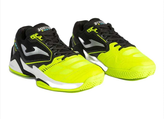 JOMA SET CLAY COURT MEN'S SHOE - BLACK LEMON