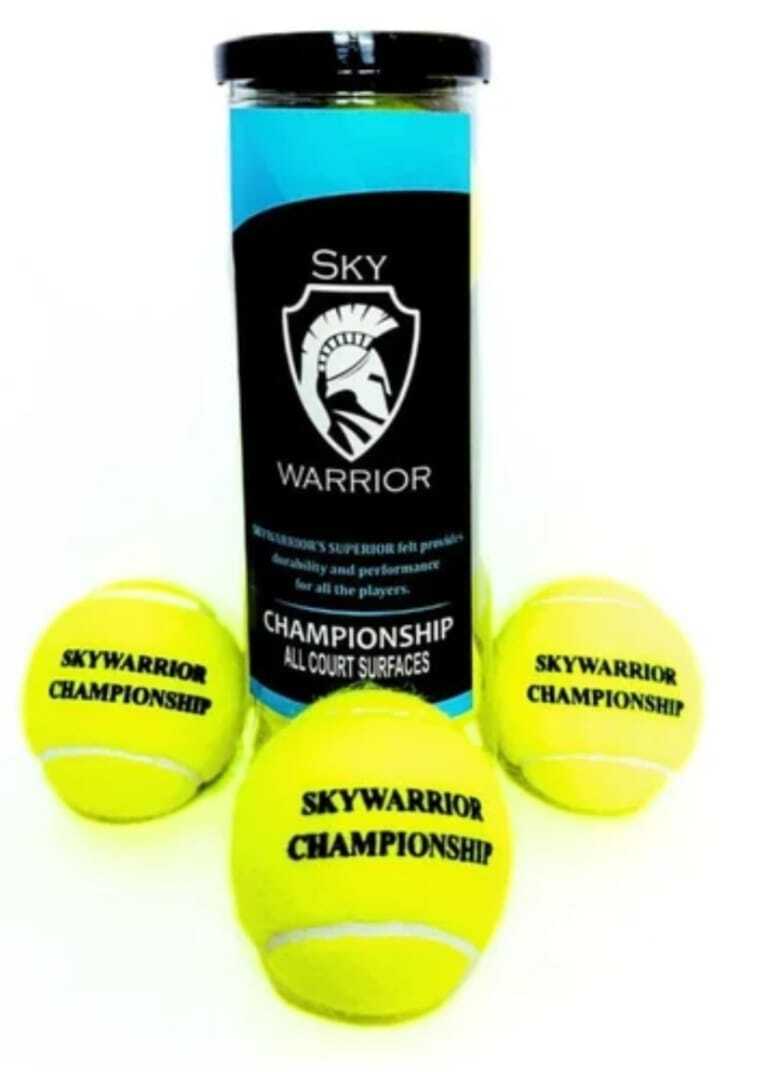 SKY WARRIOR CHAMPIONSHIP ALL COURT TENNIS BALL CARTON (72 BALLS)