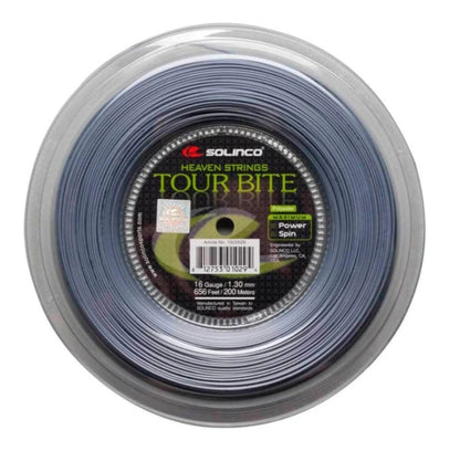 SOLINCO TOURBITE REEL 1.30MM TENNIS STRING -200M (GREY)