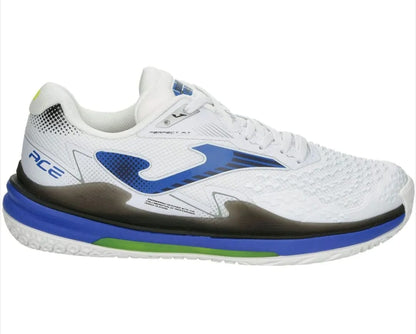 JOMA ACE MEN'S SHOE - WHITE & BLUE