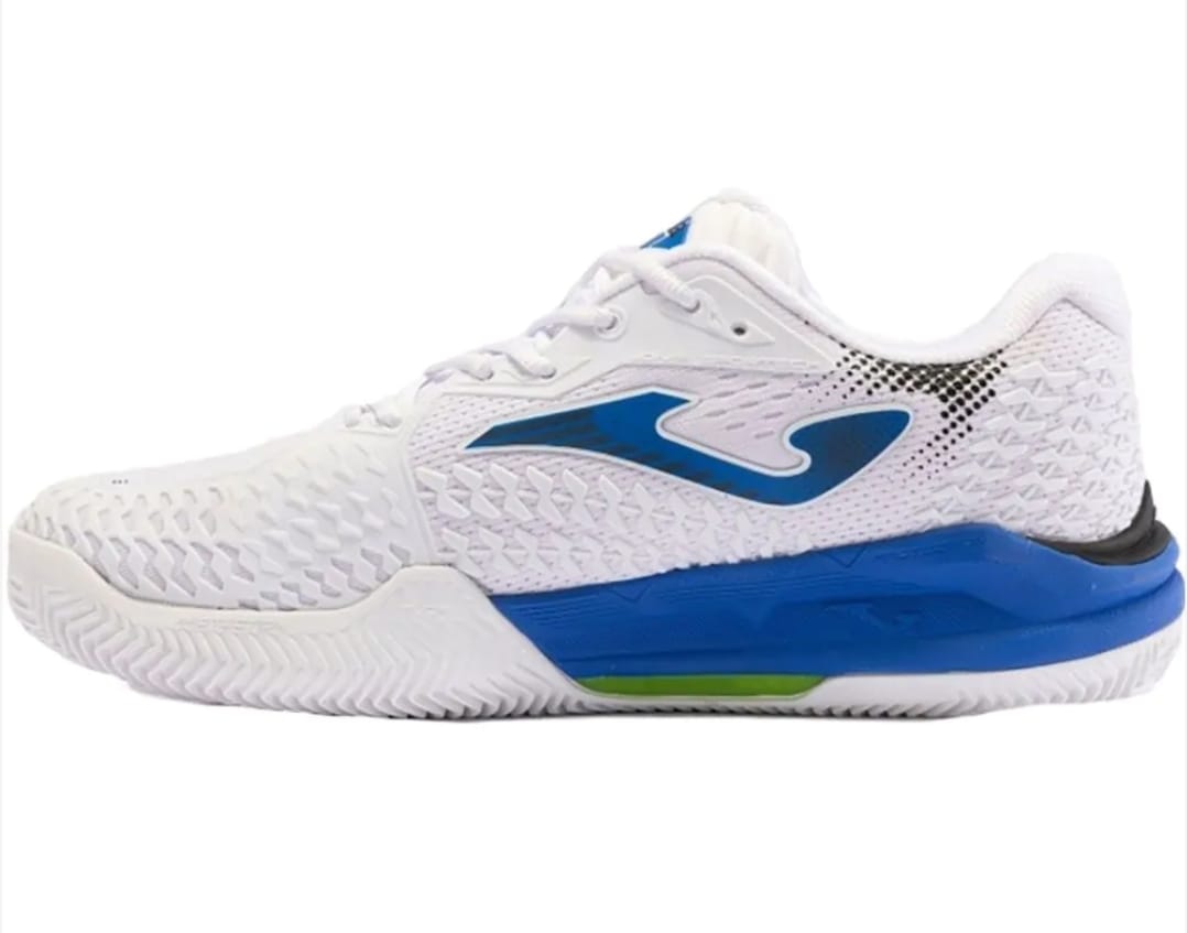 JOMA ACE MEN'S SHOE - WHITE & BLUE