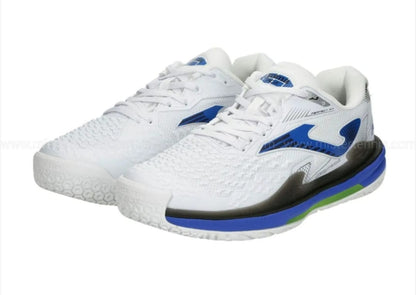 JOMA ACE MEN'S SHOE - WHITE & BLUE