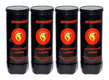 SKY WARRIOR ADVANTAGE ALL COURT TENNIS BALL DOZEN (12 BALLS)