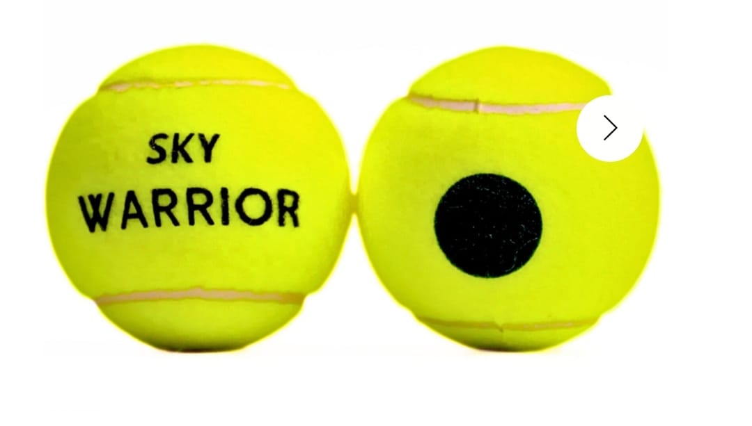 SKY WARRIOR GREEN DOT TENNIS BALL (72 BALLS)