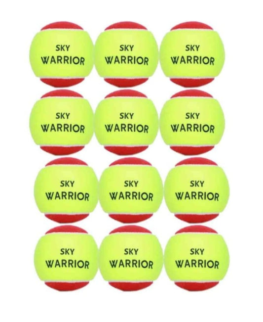 SKY WARRIOR RED TENNIS BALLS (PACK OF 12)