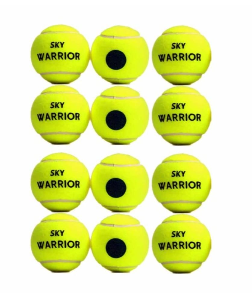 SKY WARRIOR GREEN DOT TENNIS BALL (72 BALLS)