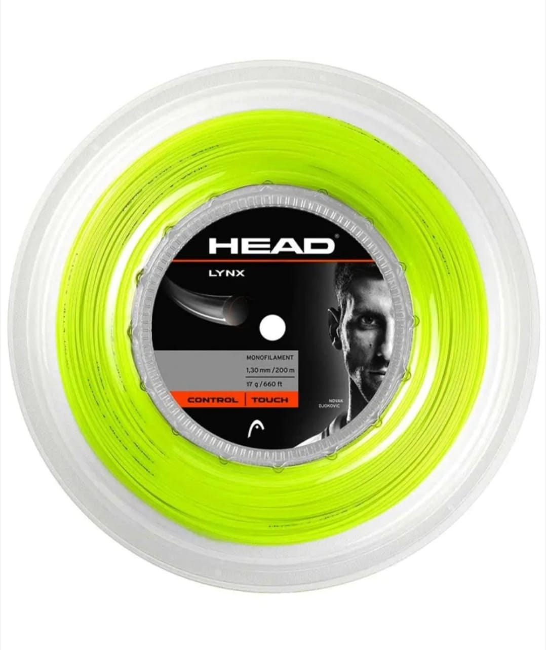 HEAD LYNX 17 STRING REEL (200 M) - YELLOW